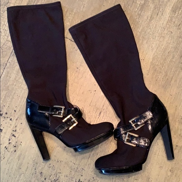 Michael Kors Black Allister Boots - Picture 3 of 16
